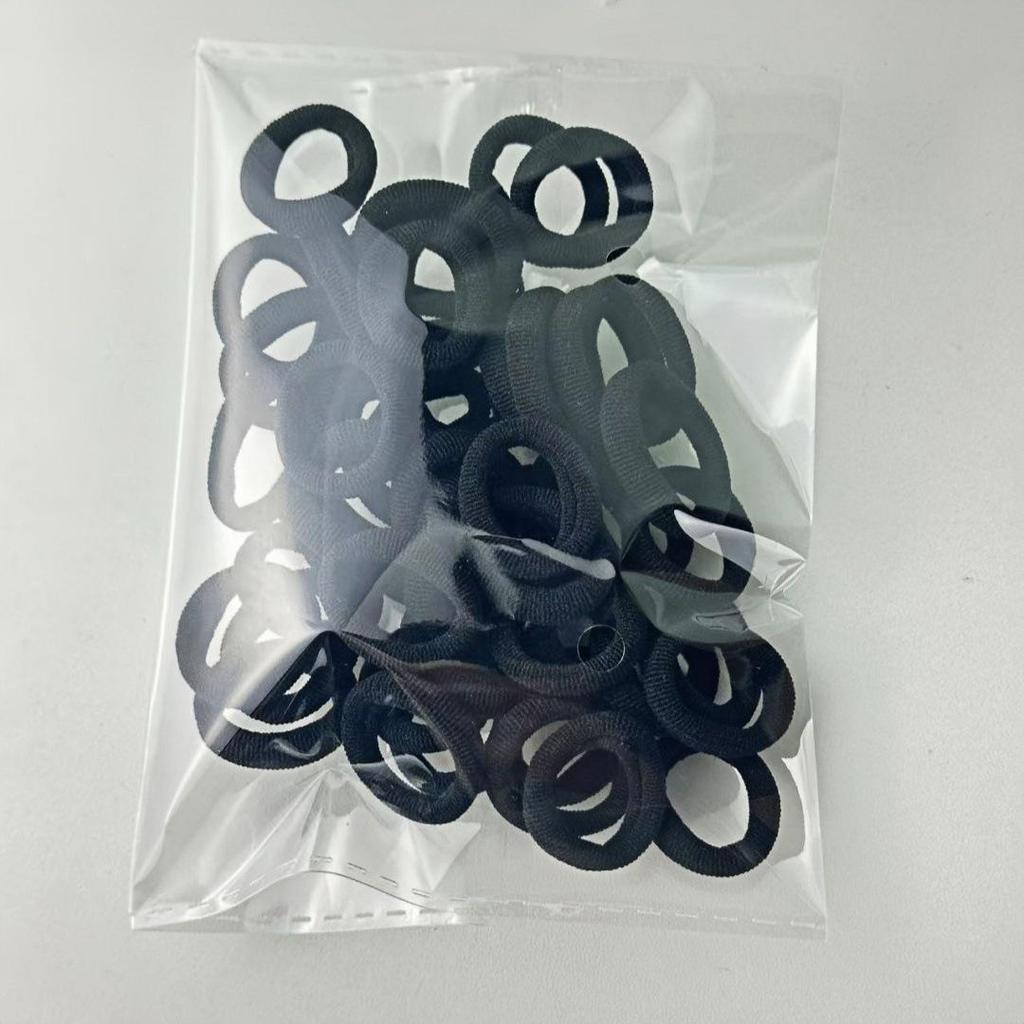 500-Pack Hair-Friendly Elastic Bands for Girls & Babies