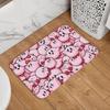 Kirbys Cartoon Game Floor Door Kitchen Bathroom Mats Anti-Slip Outdoor  Doormat Garage Living Room Entrance Rug Carpet Footpad
