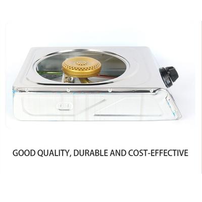 Outdoor Portable Energy-saving Stove New Household Stainless Steel Desktop Gas Stove Kitchen Liquefied Gas Cooker