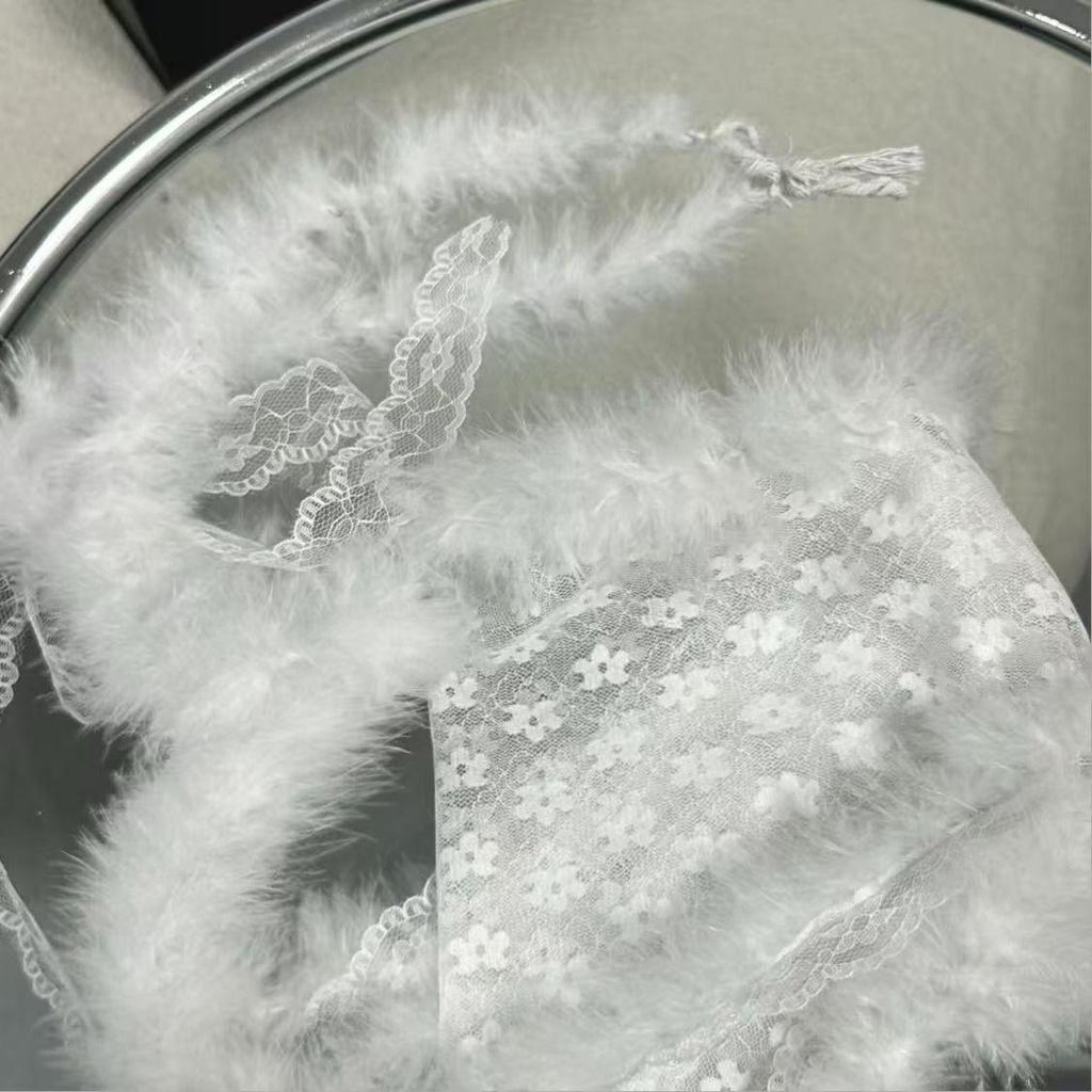 Personalized Fluffy Waist Chain and Jazz Dance Butt Curtain with Long Belt