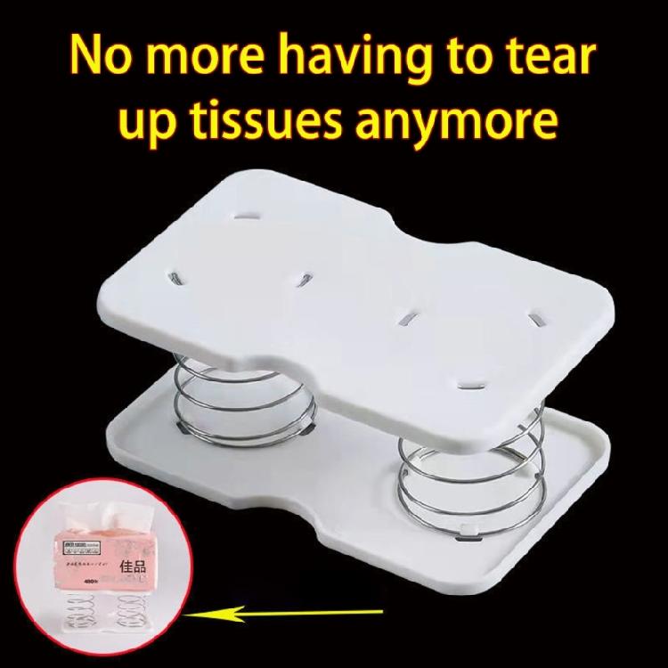 Smooth Lift Tissue Dispenser Spring Plastic Organizer Automatic Lift Paper Towel Spring Pallet Accessories