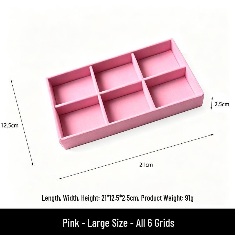 Schmuckaufbewahrungsbox & Schreibtisch-Organizer für Make-up, Ohrringe, Armbänder, Ringe