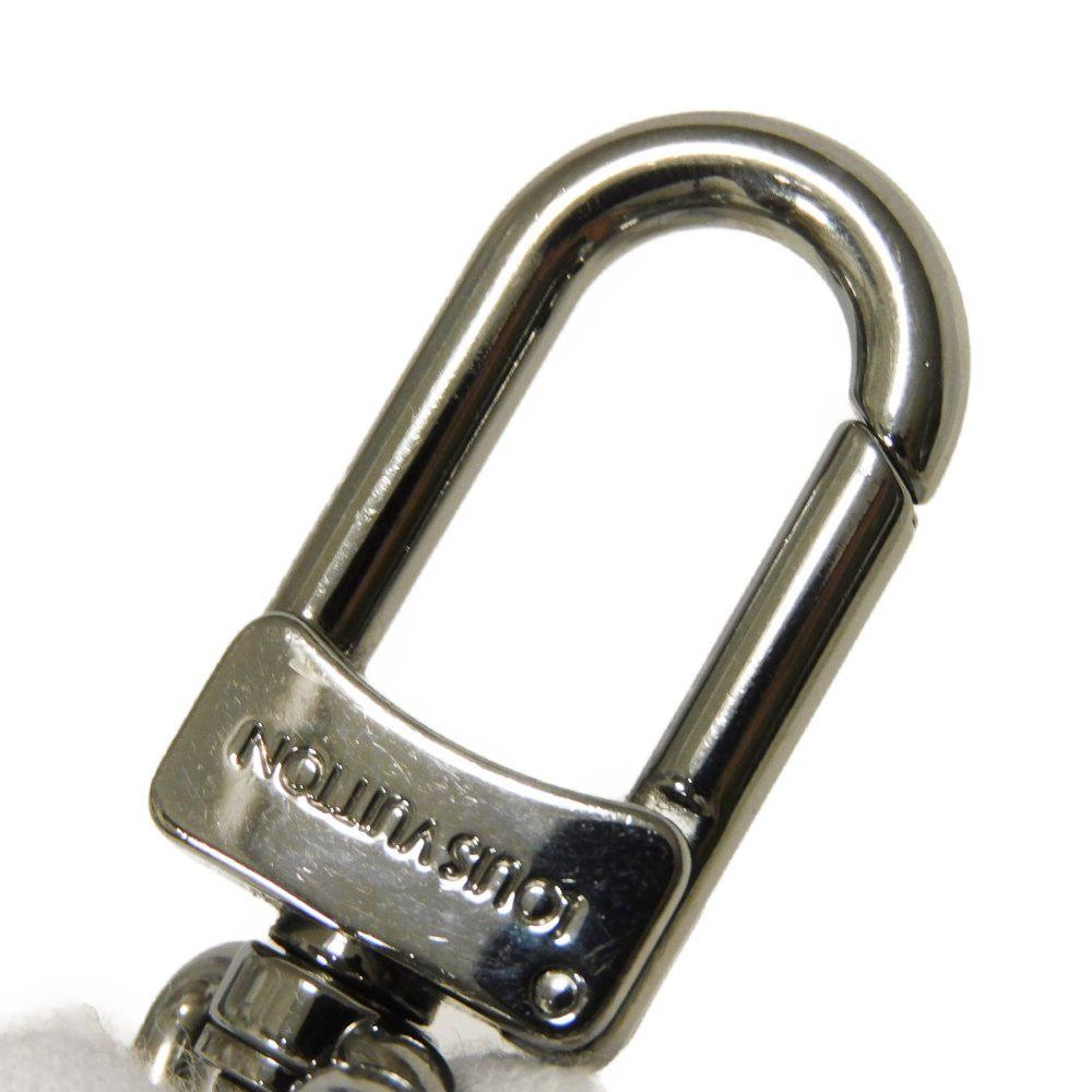 Used 12564 Portocle LV Tokens MP2721 7950 LV Signature Marble Silver Key Ring with LV Circle Blue, Men's from Japan