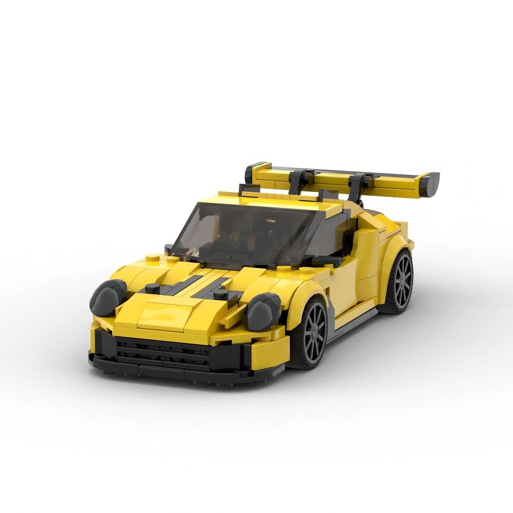 M-230373 Ultimate Porsche 911 Gt3 Rs Model Series Compatible With Lego Mosaic Building Block
