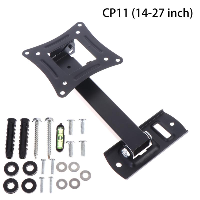 Indoor RV Folding TV Hanger 14 27 Inch Adjustable Wall Mount Secure Easy Setup for Motorhome A2