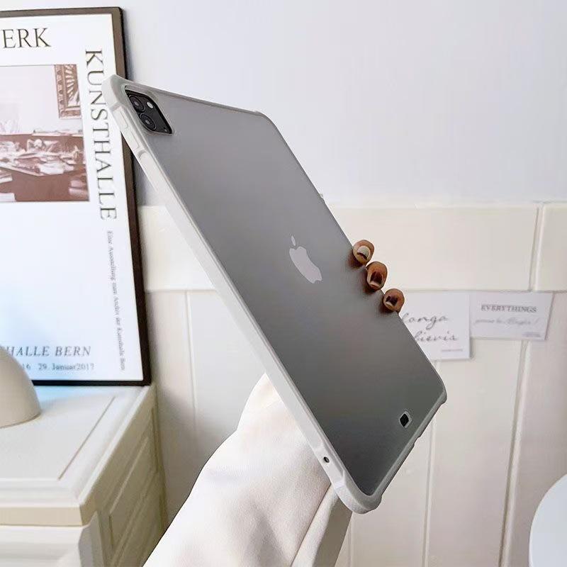 IPad Air 11 Matowe Etui Ochronne ze Stojakiem dla 10.2"/12.9" – Pełne Pokrycie, Miękka Krawędź