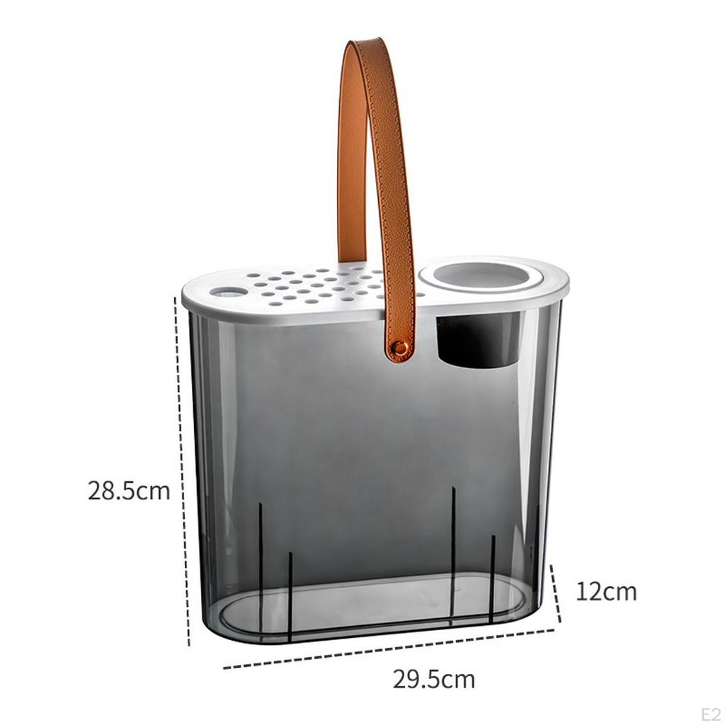 Coffee Table Drain Bucket Tea Garbage Can Chinese Kung Fu Accessory Rubbish Bin Dregs