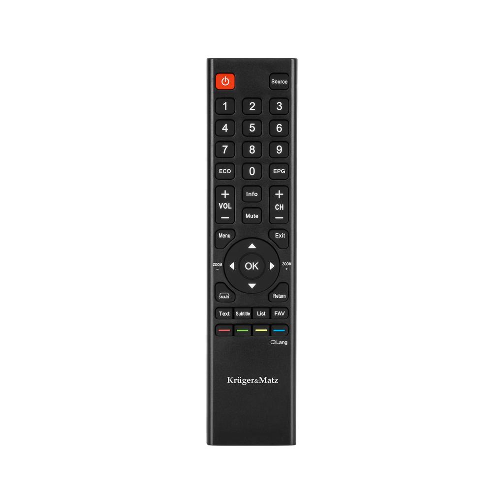 Remote Control for KM0232T, KM0224T and KM0222FHD TVs