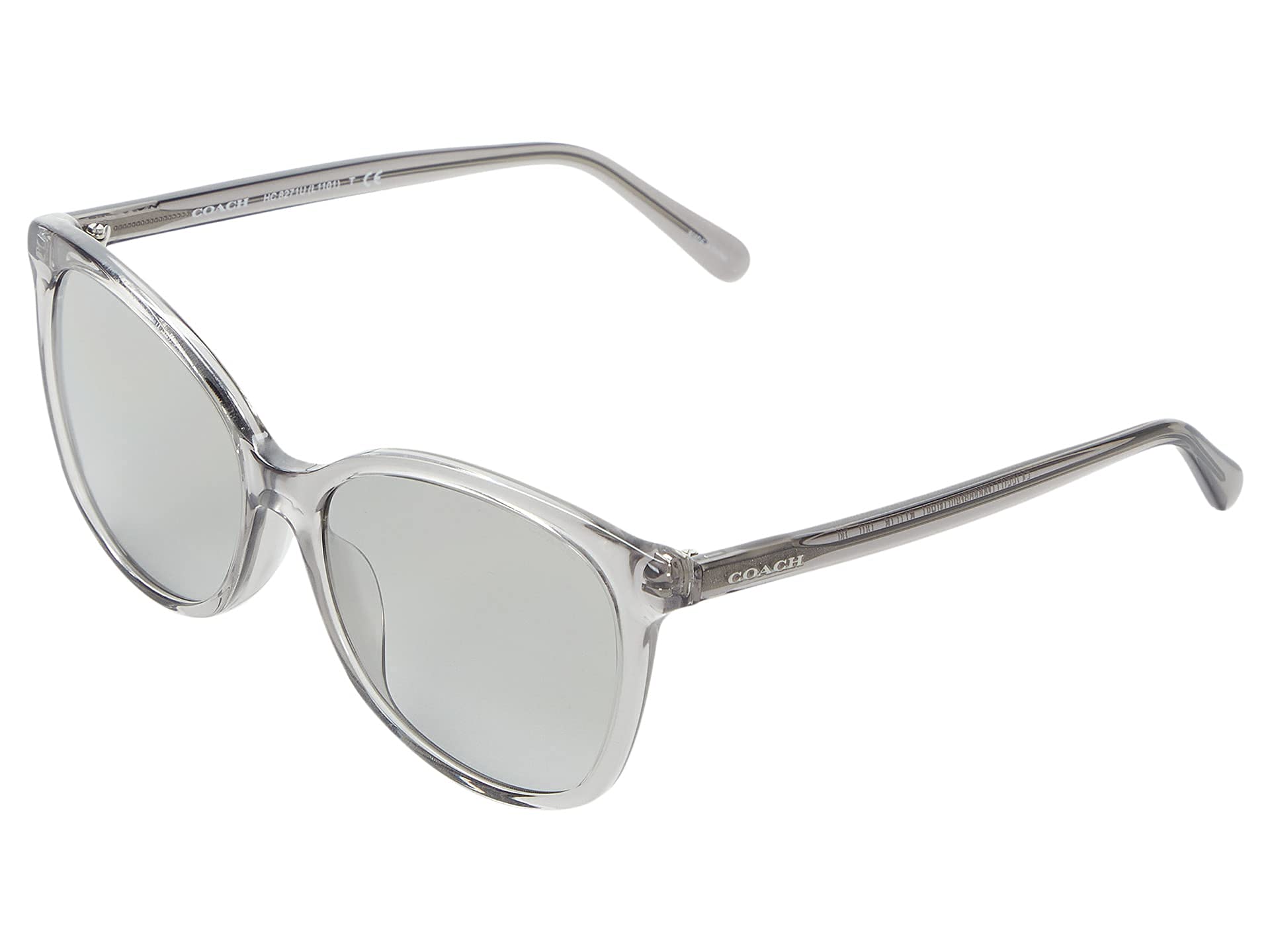 

Sunglasses 0HC8271U 51766V Transparent FLASH LENS 57 [Coach] Gray/SILVER