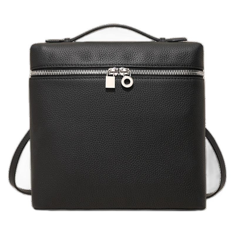 LP Damen Fashion Rucksack: Großes Fassungsvermögen, echtes Leder, hochwertige Schultasche, Damentasche und große Lunchbox-Tasche.