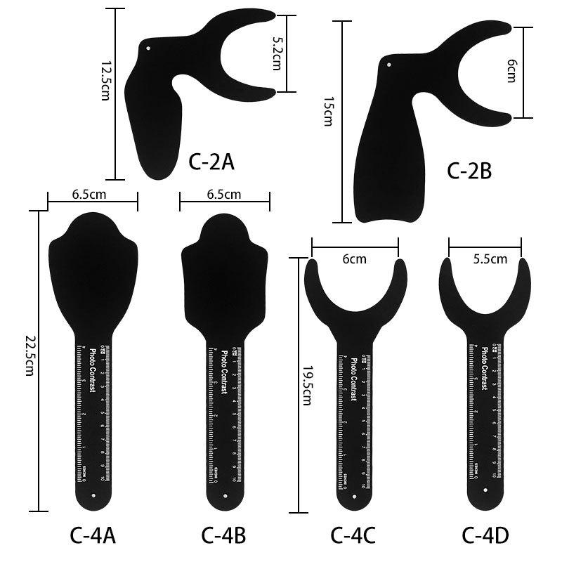 Orthodontic Intraoral Photography Reflector - Black Background Board for Dental Photography
