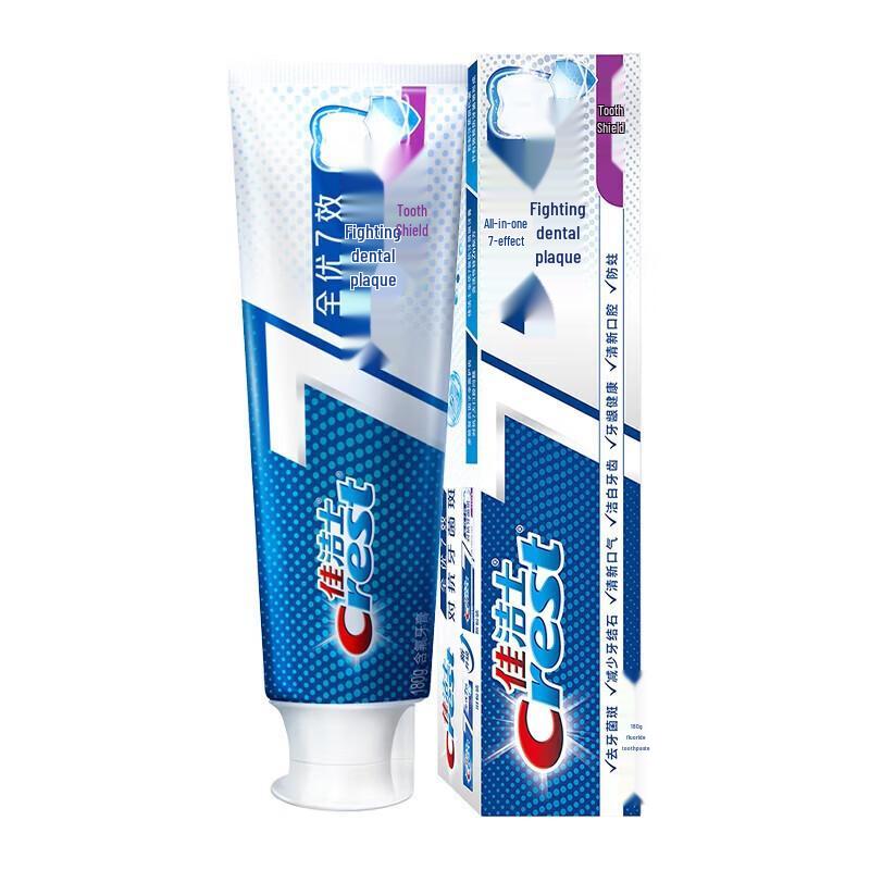 Crest All-round 7-Effect Anti-Plaque Toothpaste with Arowana Rice Gift Set