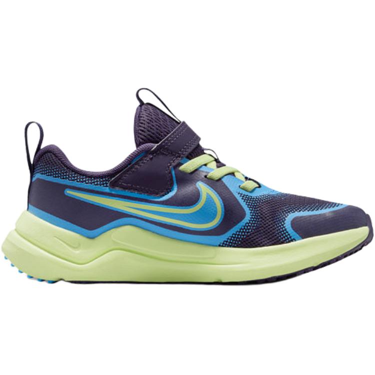 Nike Cosmic Runner Low top Running Shoes Blue Green Kids' IQ9313-573