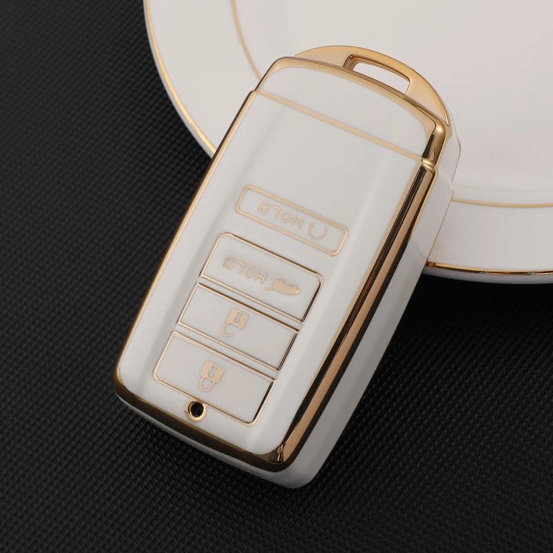 

Soft Tpu Car Remote Key Case Cover Shell Protector Holder Fob Keychain Accessories For Honda Acura Rlx Mdx Cdx Tlx-L Nsx Rdx