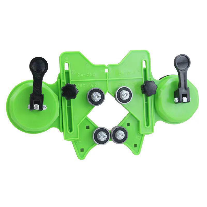 Tile & Glass Drilling Positioning Tool for Precise Punching and Chamfering