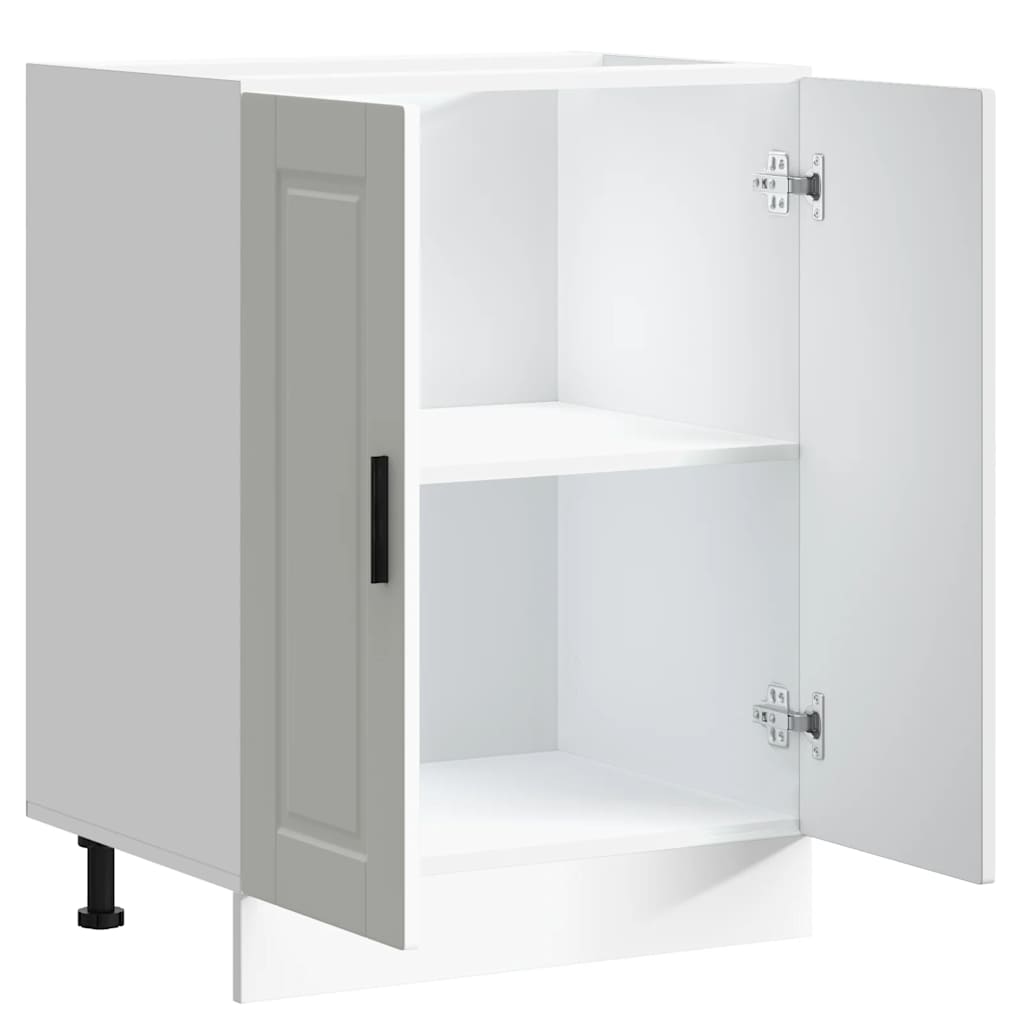 vidaXL Kitchen Base Cabinet Porto White Wood Composite