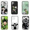 Killua Gon Chrollo Lucilfer Hunter X Hunter Phone Cover for Apple iPhone 16 11 Pro XS Max X XR 6 7 8 6S Plus + SE 2022 8+ Case
