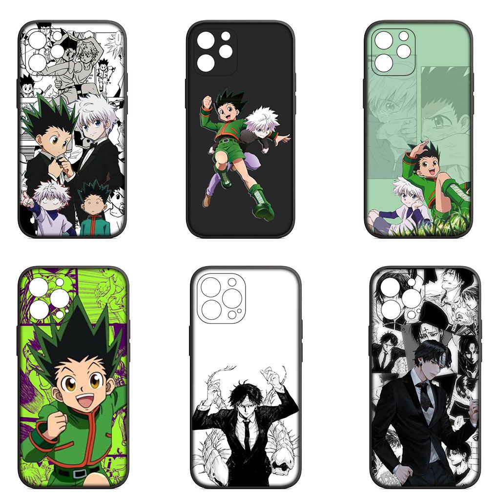 Killua Gon Chrollo Lucilfer Hunter X Hunter Phone Cover for Apple iPhone 16 11 Pro XS Max X XR 6 7 8 6S Plus + SE 2022 8+ Case