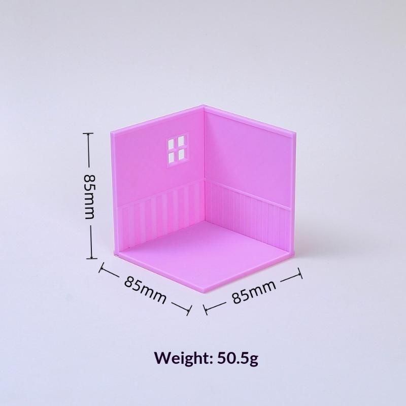 1:12 Miniatura de Casa de Muñecas Plástico Mostrador de Bar Decoración de Escena de Casa de Muñecas DIY Muebles de Cocina Juguete para Niñas Regalo