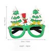Cartoon Christmas Glasses - Festive Dress-Up Props for Kids & Adults