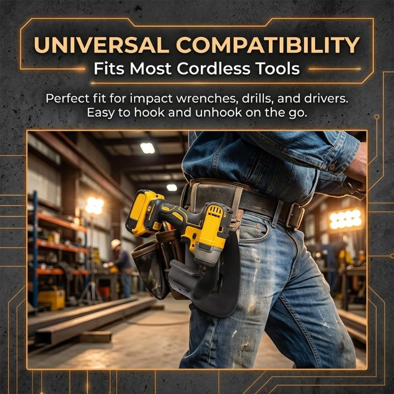 Industrial Tool Fasteners Quick Releases Mechanism Drill Holder Belt Clip,Hook Hanger For Convenient Drill Hammer