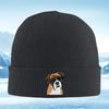 Boxer Dog Portrait Simple Art Unisex Women Unisex Knitted Hat Beanie Pullover Cap Winter Thermal Warm Christmas Outdoor Cyclin