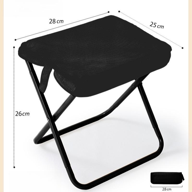 Outdoor Folding Stool Portable Stool Camping Picnic Chair Fishing Bench Small Mazar