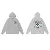 Felpa con cappuccio e stampa Stu Uomo Donna Inverno Calda Foderata in pile Oversize Casual Pullover