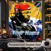 Personalized Wall Tapestry,Kendrick Lamar Custom Printed Name, Fabric Wall Art For Indoor Room Backdrop