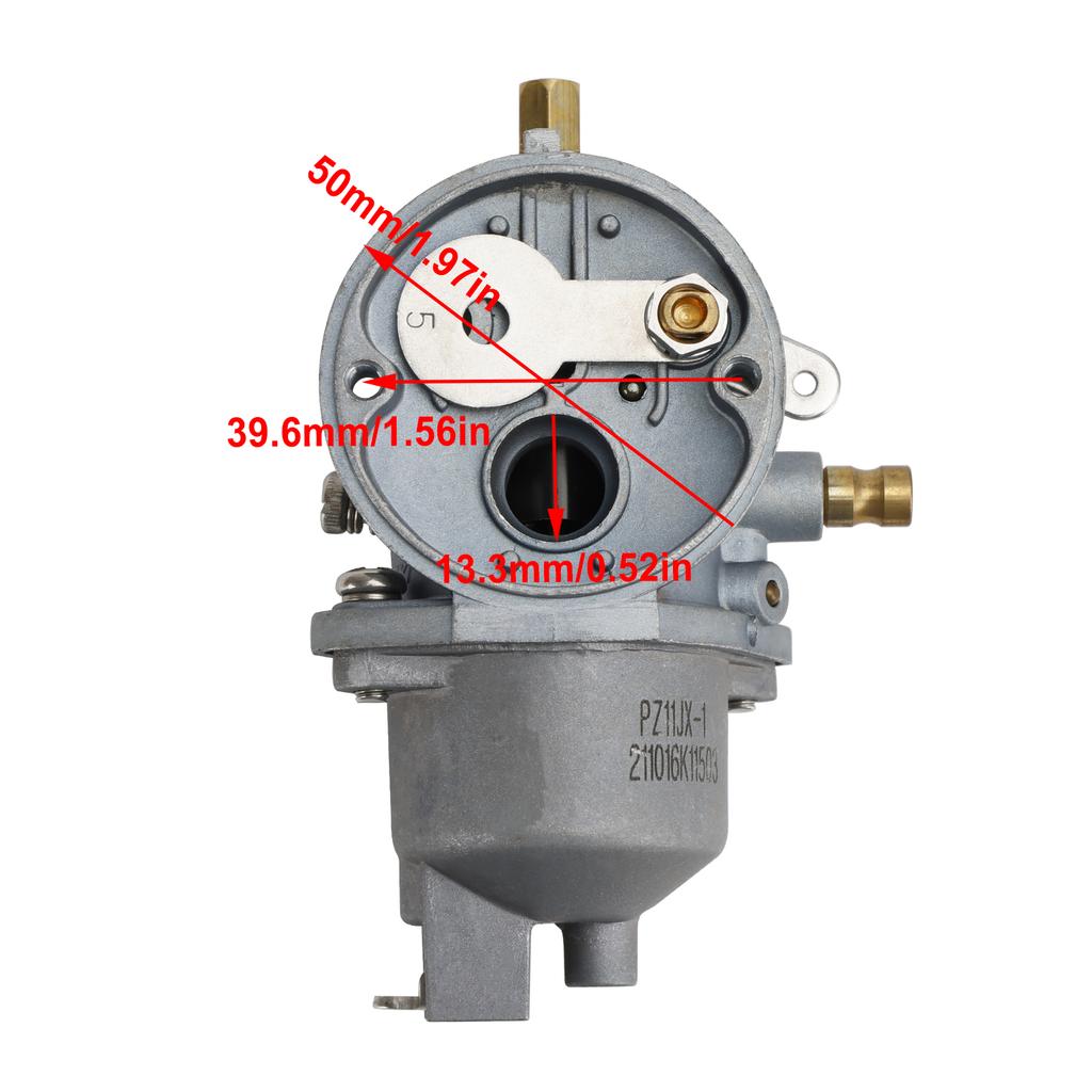 Vergaser Carb Außenbordmotor fit für Yamaha 2-takt 2HP PZ11 JX-1