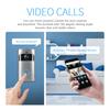 Wireless Video Doorbell 720P Visual Real time Intercom Wi Fi Video Bell PIR Detection Night Vision 2 Way Talk Home