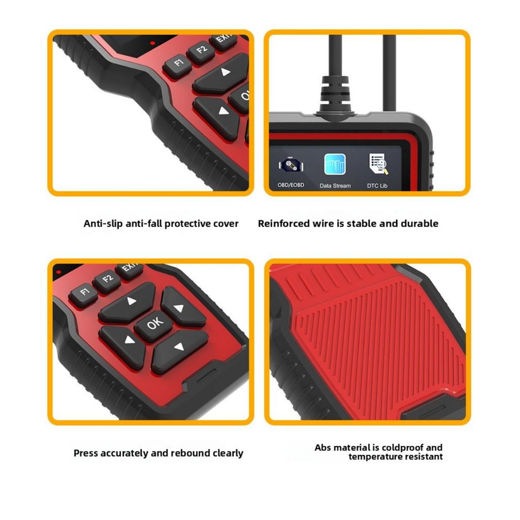 V519 OBD Car Testing Instrument Obd2 Elm327 Car Diagnostic Instrument Code Reader