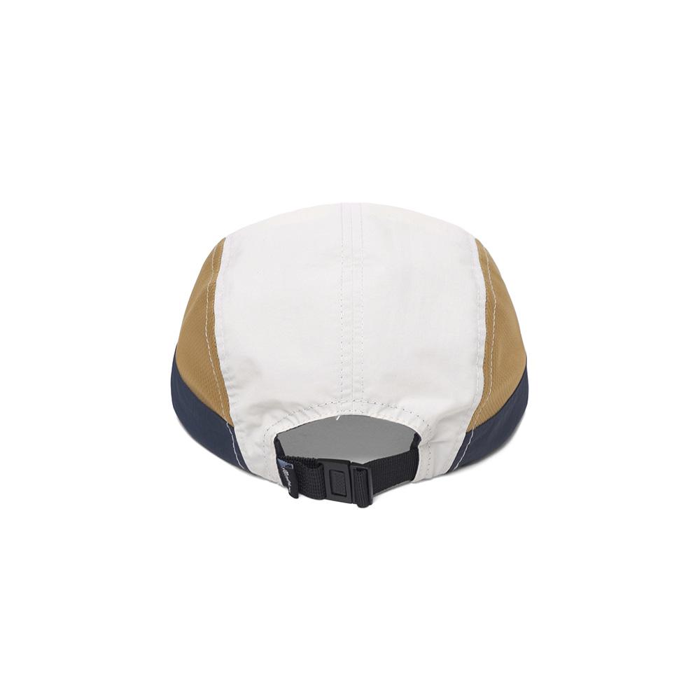 MALBON GOLF [Outdoors Club] 5-Sided Nylon Camper Cap Navy
