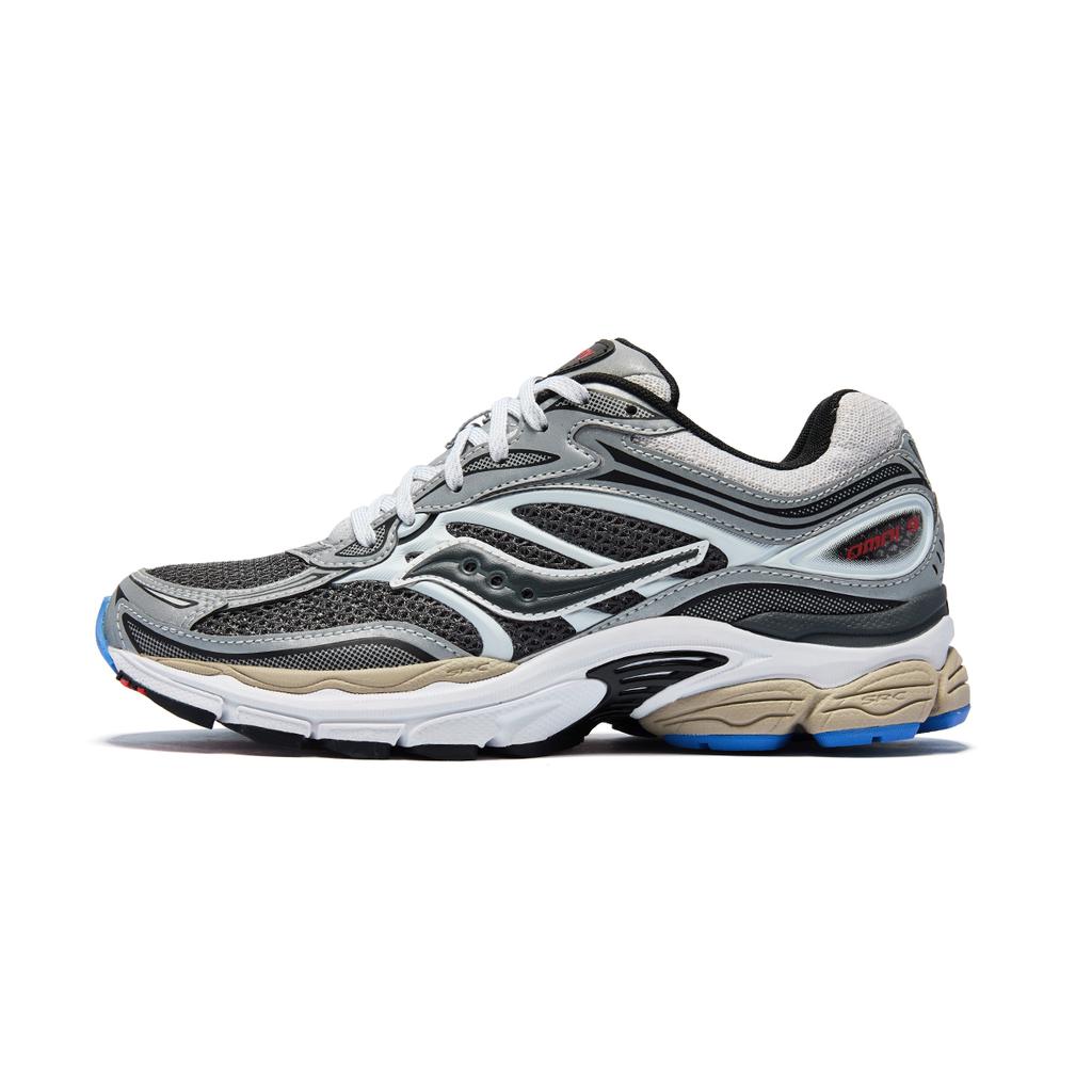 New Saucony ProGrid Omni 9 Metallic Grey Silver S70907-1