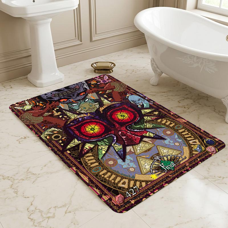 Majora'S Mask Living Room Nonslip Area Rug Soft Carpet For Bedroom Game Playroom Sofa Office Home Decor Doormat Christmas Gift C926192