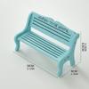 2 Stück Hintergrund-Requisiten Puppenstühle Holz Minihocker Gartendekorationen Kleine Bank DIY Haus