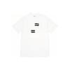 FW18 X COMME Des GARCONS Shirt Split Box Logo Tee White Logo Tee Men's SUP-FW18-399