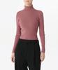 MUSINSA STANDARD WOMAN Women'S Ribbed Slim Turtleneck Knit [Red Bean]