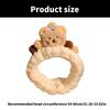 Lovely Plush Bear Headband for Adult Teens Face Washing Birthday Party Gathering Headpiece Women Skincare Hair Accessory