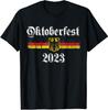 New Oktoberfest 2023 Beer Drinking Team Vintage German Flag T-Shirt S-3Xl