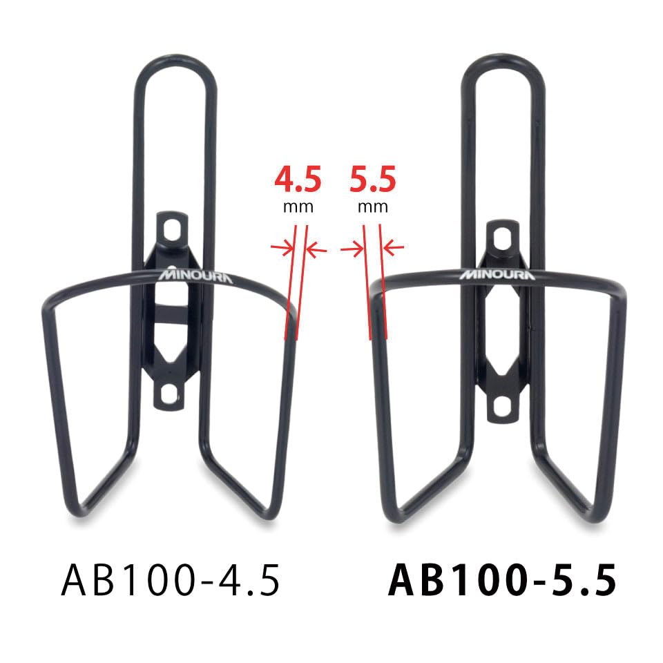 Minoura Sykkel Flaskeholder Referanse 38g AB100-4.5 (Boltløs) Svart, vekt