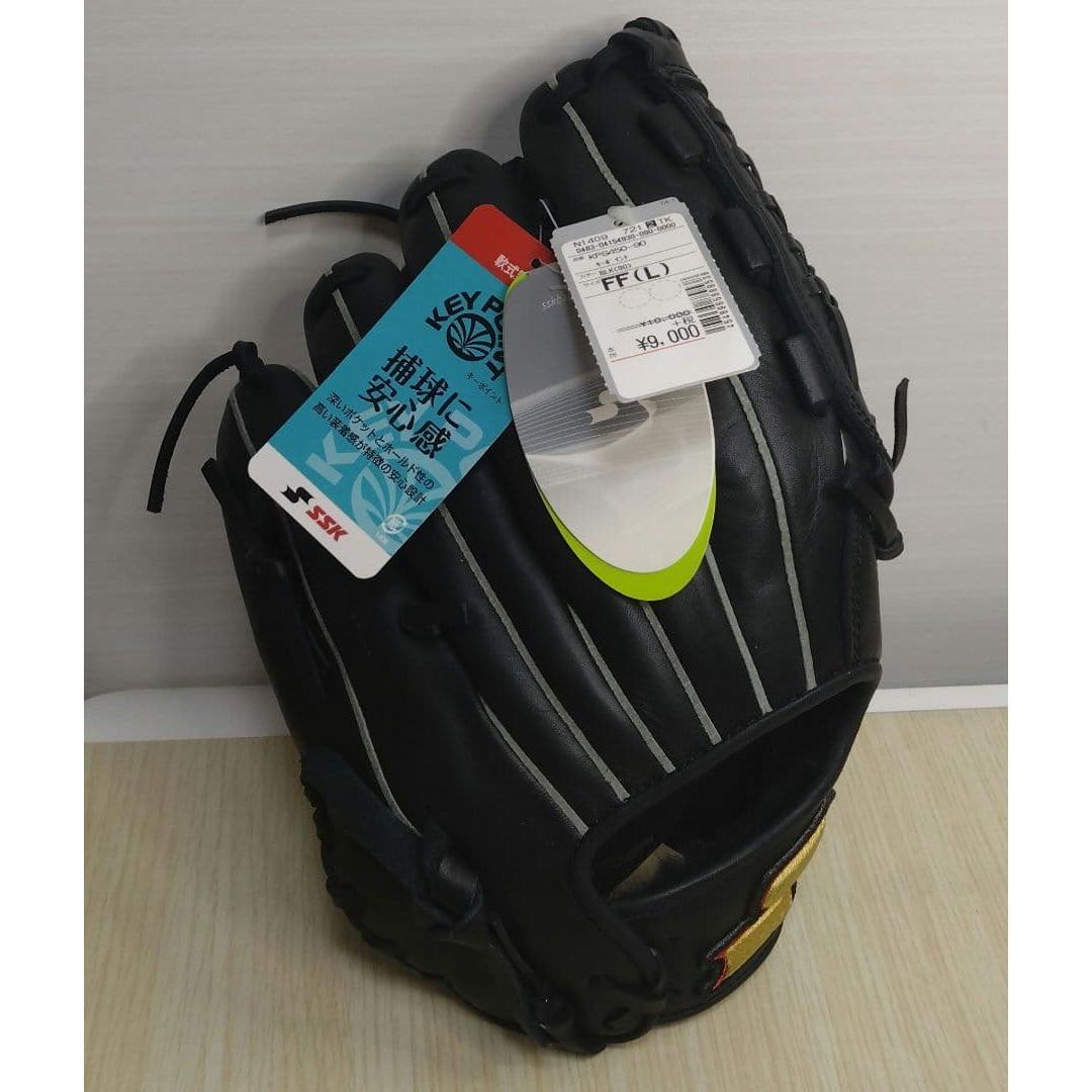 Used SSK Baseball Softball Gloves Black FF(L) Size