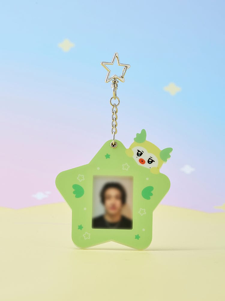 ATEEZ Mighteez Wonder Room official MD ID Photo Holder Keyring | K-POP Collectible Goods