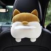 Boîte à mouchoirs de voiture dessin animé Créative Mignonne Peluche Multifonctionnelle Suspension Dossier Siège Auto Boîte Accoudoir Boîte Tiroir à Papier