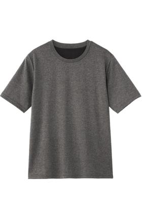 Servan Short Sleeve Home Heather Size LL Women's Wear/Recovery Shirt, Gray,
