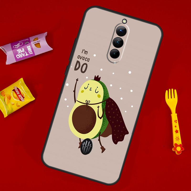 Cute Avocado Fruits Case For ZTE Nubia Red Magic 10 Air 6 6S 7S For Red Magic 11 10 9 8 8S 9S 10S Pro Plus Cover
