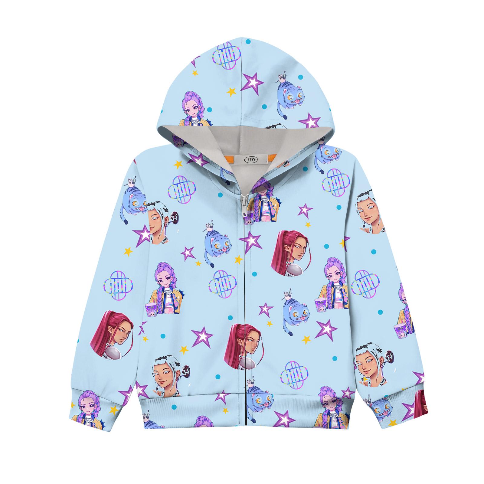 

Children s Long-sleeved Loose-fitting Pullover Hoodie With Drawstring And Solid Color 160 небо синє кольору