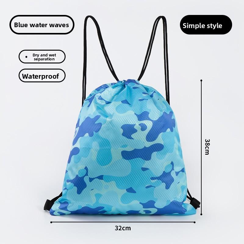 Kids Swim Bag With Dry Wet Separation Waterproof Storage For Beach Travel And Sports Use