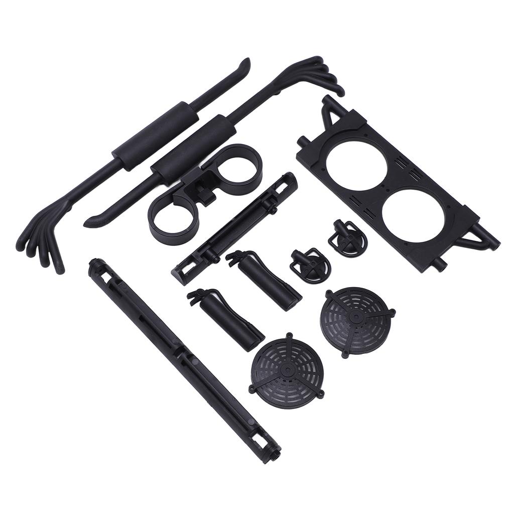 RC Car Shell Decoration Window Decor Decorative Exhaust Pipe Kit for ZD Racing DBX?07 1/7 RC Vehicle