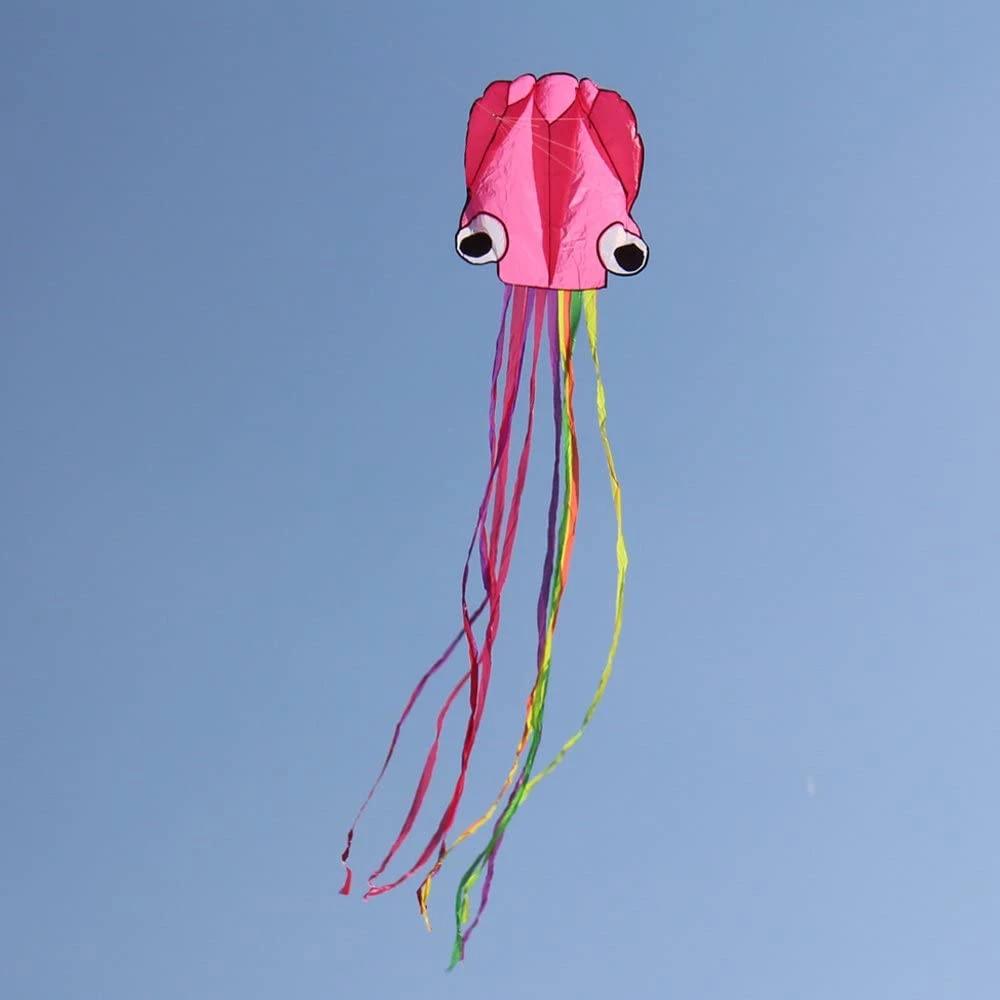 Octopus Cartoon Flying String Long Tail Kite Octopus Kite 3D Octopus Kite Animal Kite Flying kite